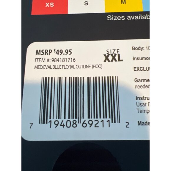 Gap Men's Short Sleeve Seersucker Vacay Shirt Size XXL Blue Floral Soft Cotton - Picture 3 of 4